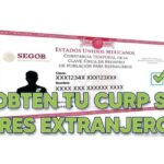 tramitar CURP para extranjeros